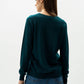 Pullover girocollo in lana merino extrafine