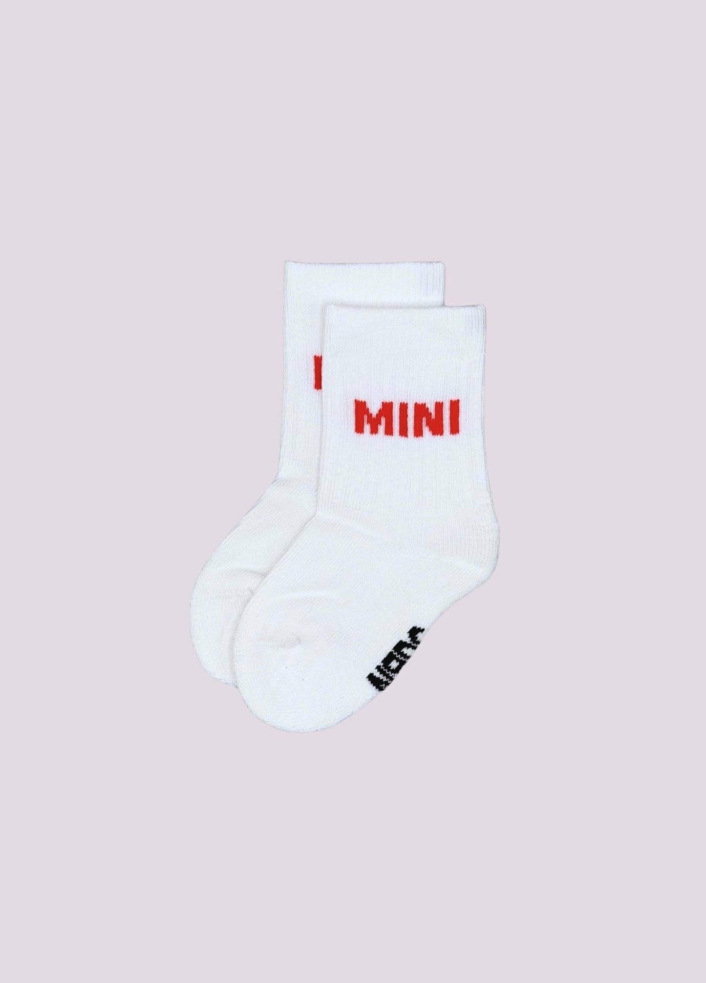 Mini calzini kids con scritta