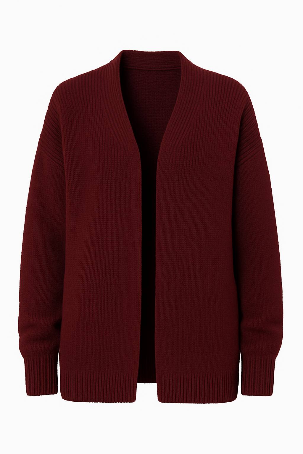 Cardigan oversize in maglia morbida