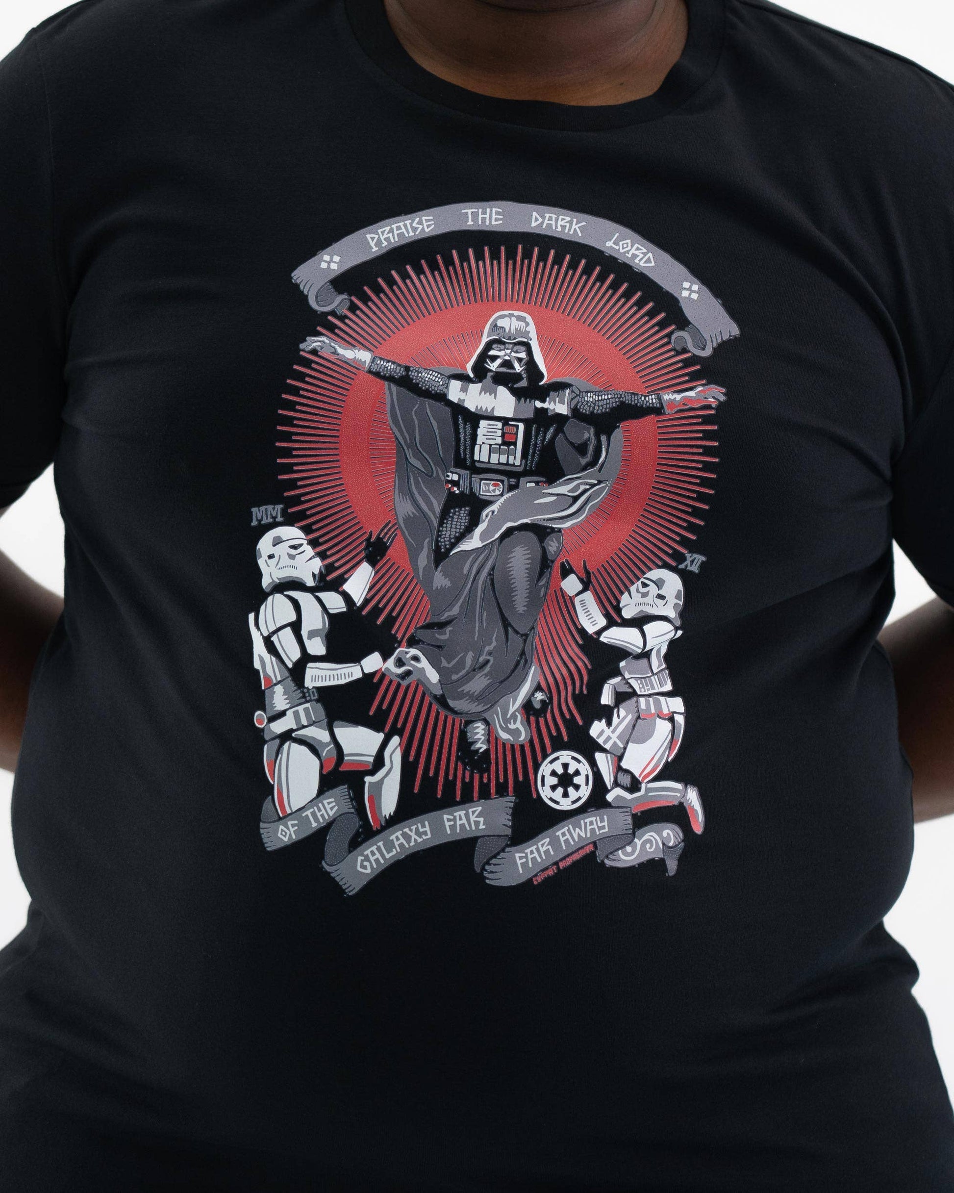 T-shirt grafica Dark Lord Star Wars in cotone biologico