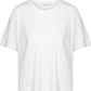 T-shirt Ivalo in lino bianca