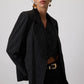 Set blazer e gilet gessato da donna