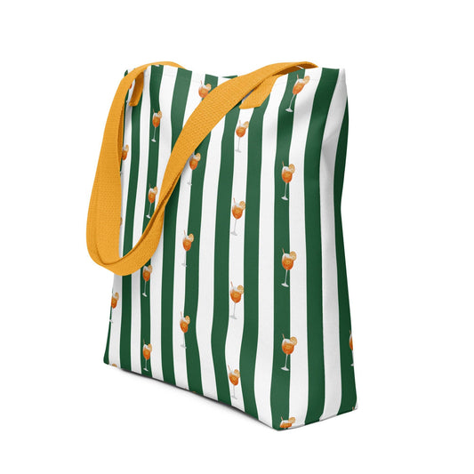 Borsa tote a righe Spritz