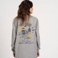 T-shirt a Manica Lunga Snake Riders in Cotone Organico