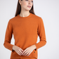 Maglia girocollo in lana e cashmere