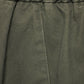 Pantaloni palazzo in cotone verde