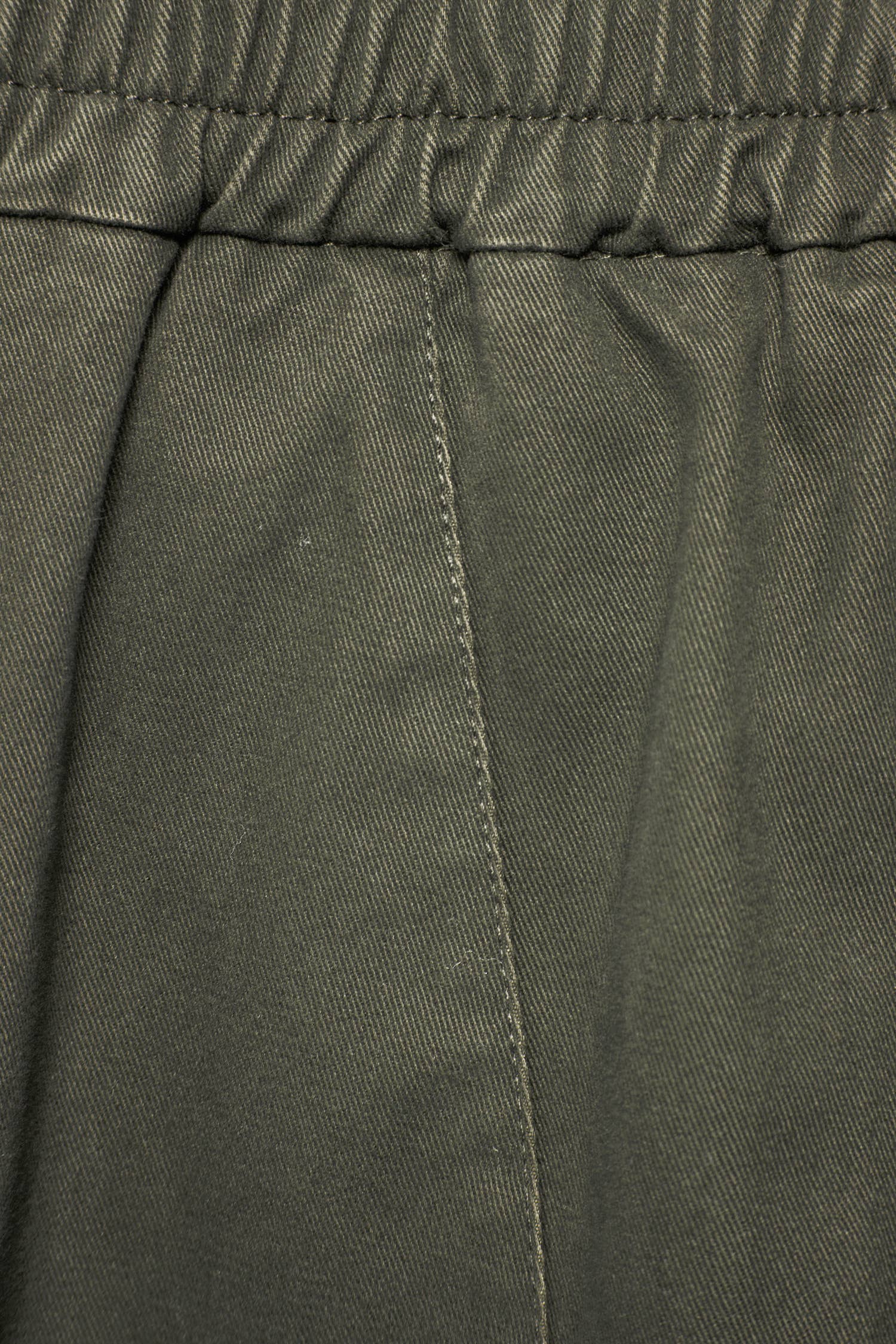 Pantaloni palazzo in cotone verde