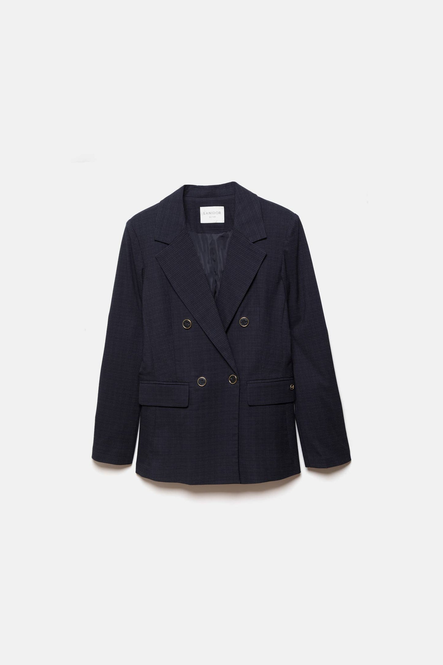 Blazer doppiopetto a quadri