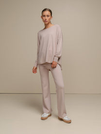Maglia donna oversize in viscosa e maglia leggera