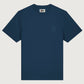 T-shirt in cotone con ricamo tono su tono