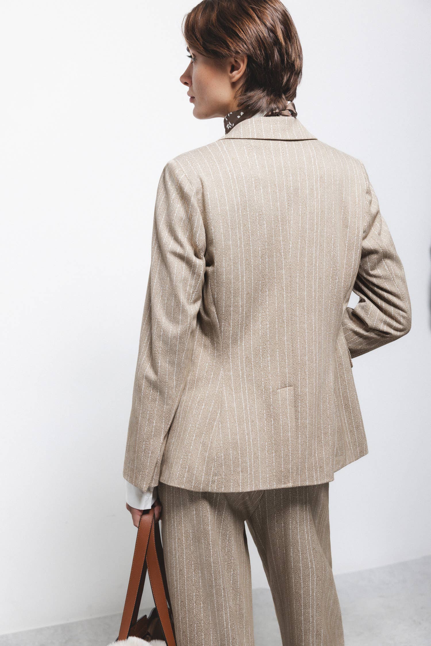 Blazer doppiopetto gessato