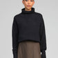 Maglione dolcevita blu navy Lipy