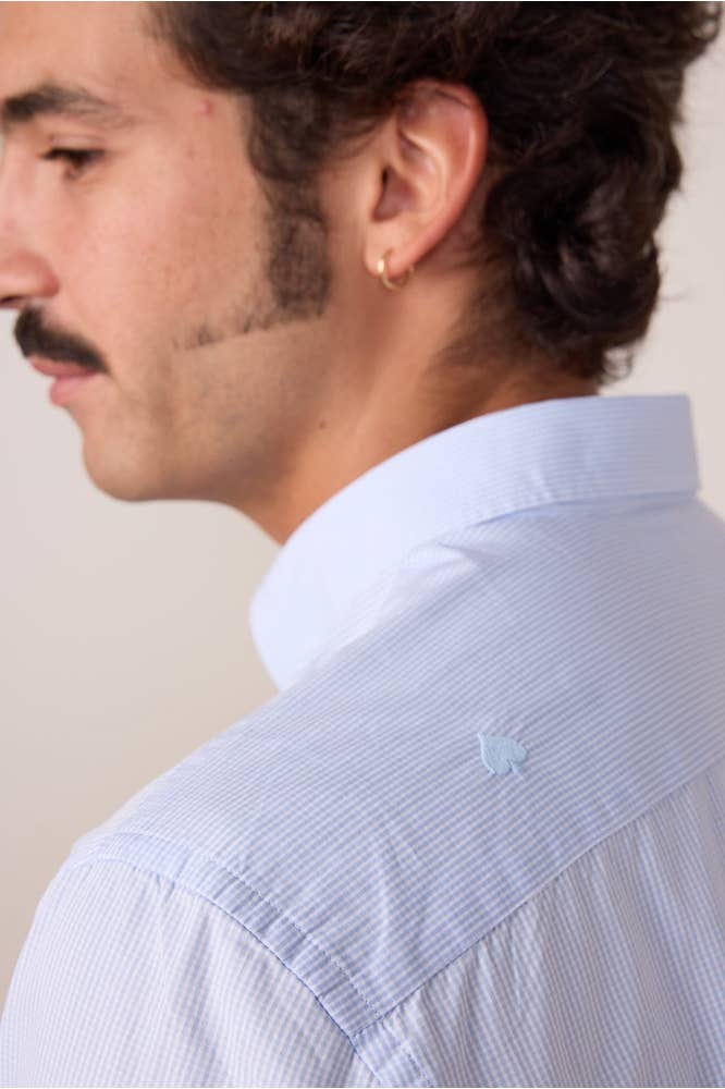 Camicia a quadri iconica da uomo