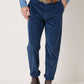 Pantaloni Sundy in velluto a coste blu celeste