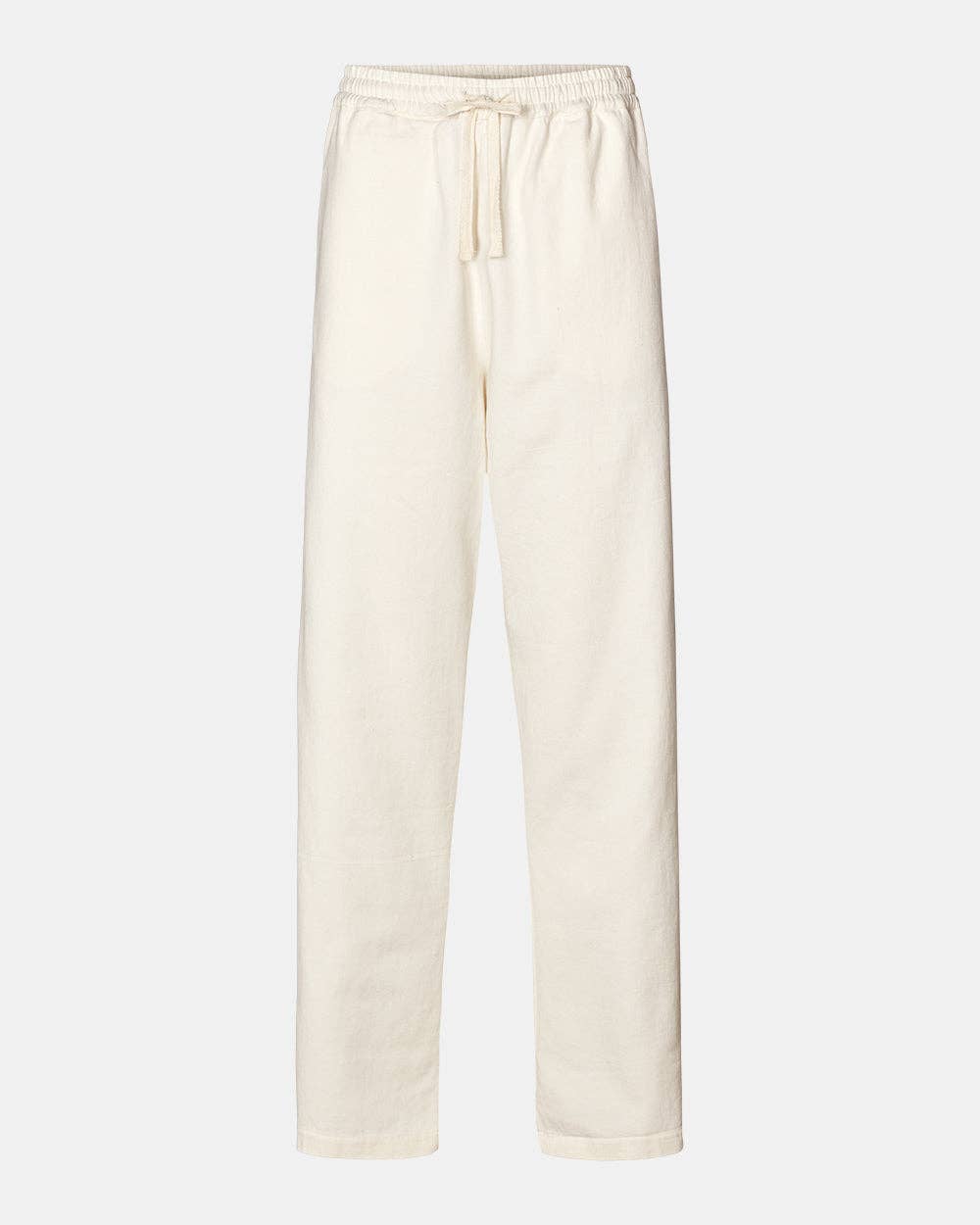 Pantaloni in twill di cotone biologico con coulisse