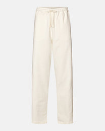 Pantaloni in twill di cotone biologico con coulisse