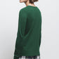 Maglione in maglia rasata con girocollo