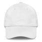 Cappellino minimal in cotone con ricamo