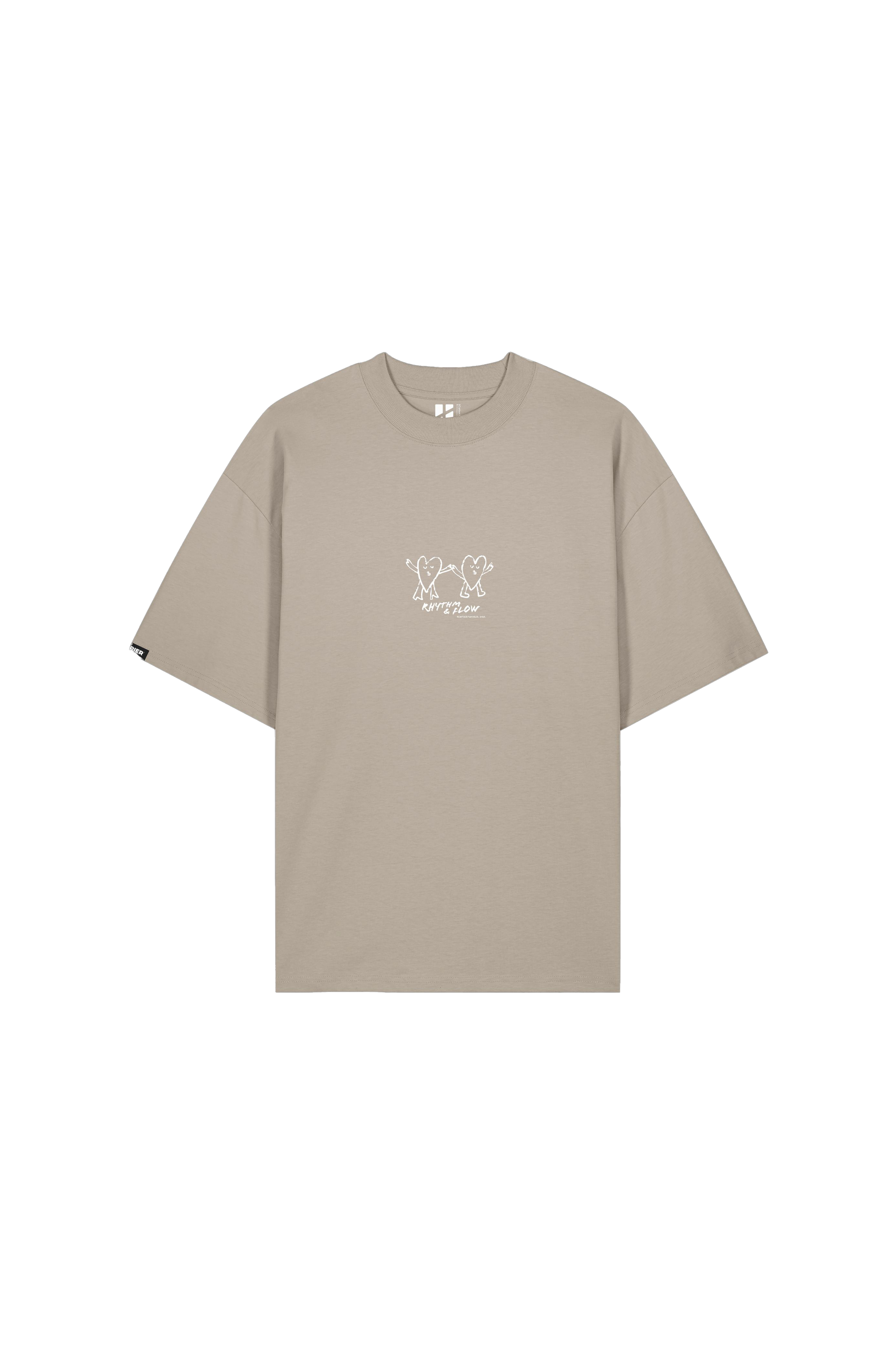 T-shirt Rhythm & Flow in cotone organico a maniche corte