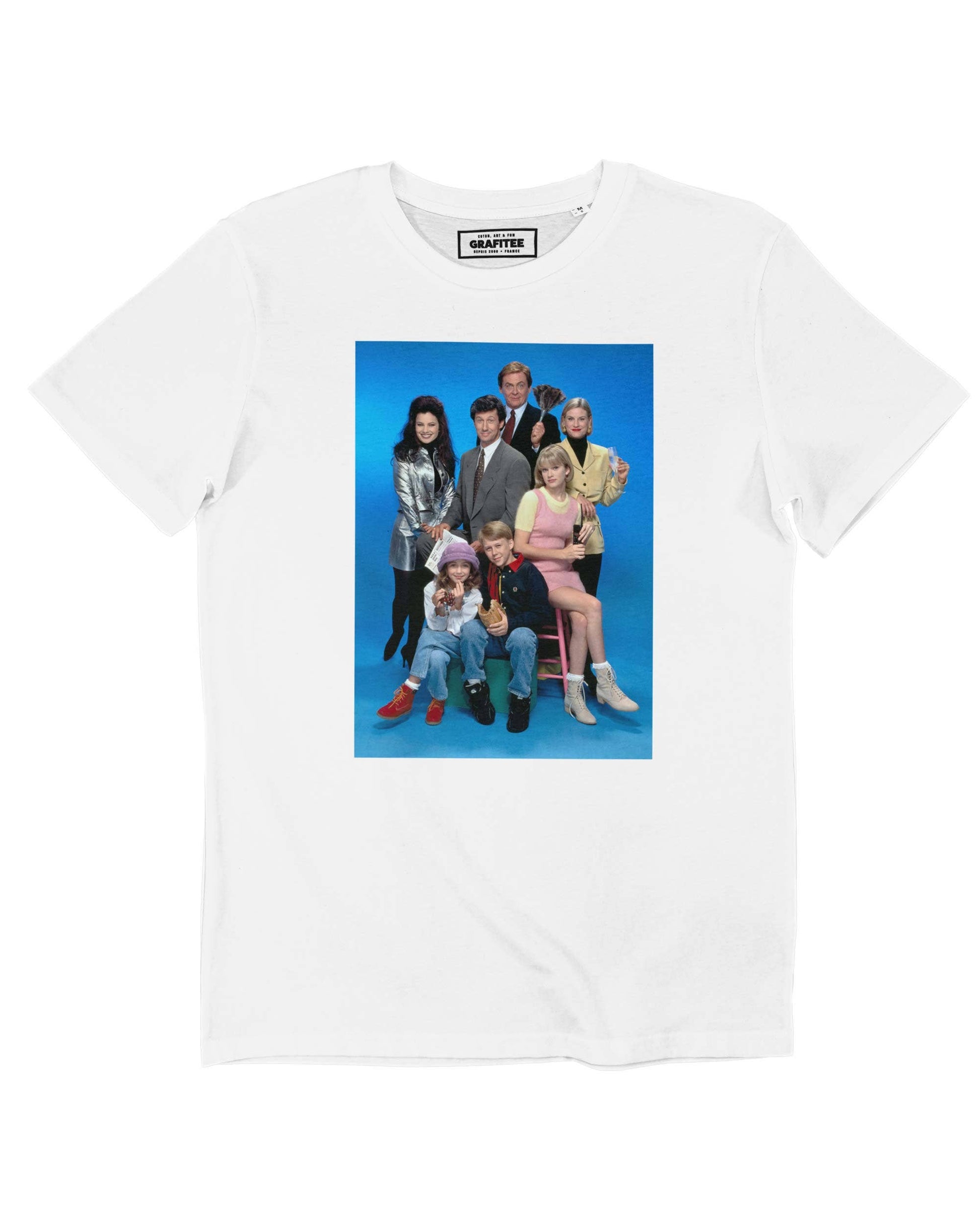 T-shirt grafica “A Nanny from Hell” in stile anni ’80