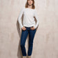 Maglione in maglia con lurex da donna