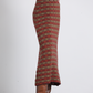 Set gonna in maglia jacquard multicolor