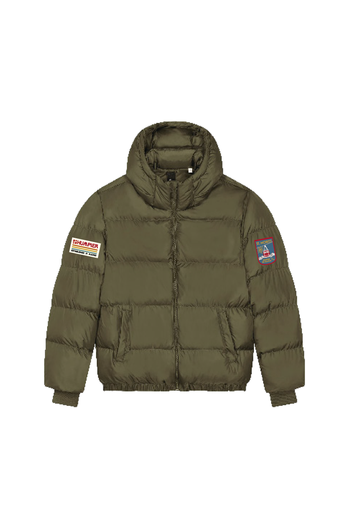 Piumino Puffer British Khaki