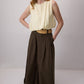 Blusa in modal con effetto palloncino
