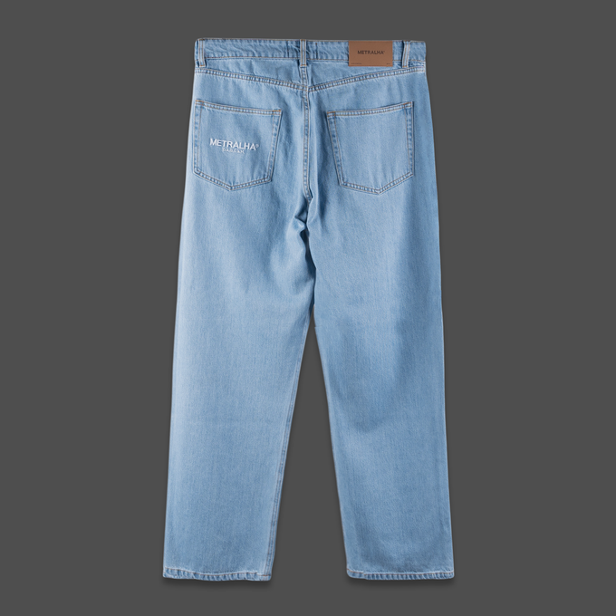 Jeans Gods in denim chiaro Metralha