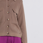 Giacca cardigan con bottoni e tasche