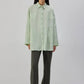 Camicia oversize in raso