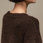 Maglione girocollo in maglia morbida da donna