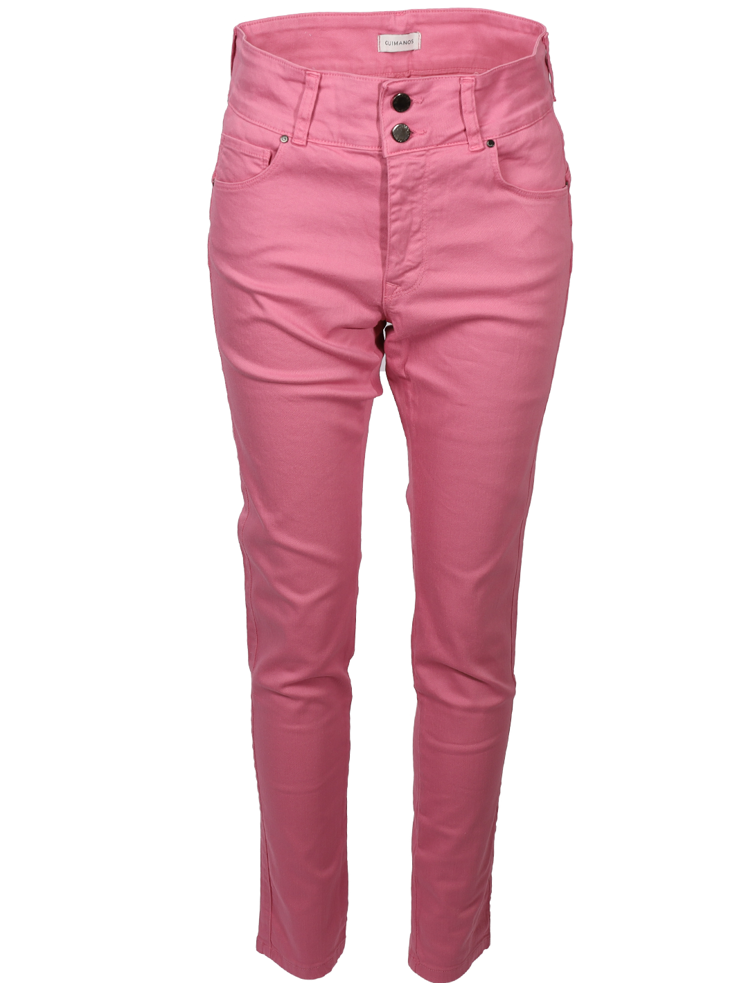Pantaloni push-up in twill