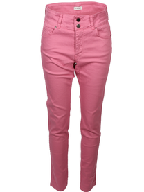 Pantaloni push-up in twill
