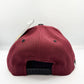 Cappellino snapback bicolor con logo ricamato