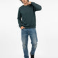 Felpa girocollo uomo Tamarino in cotone premium
