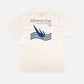 T-shirt Cup Pigment bianco schiuma