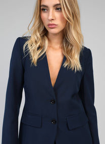 Blazer Zinon blu marino da donna