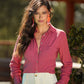 Camicia con tasche in viscosa