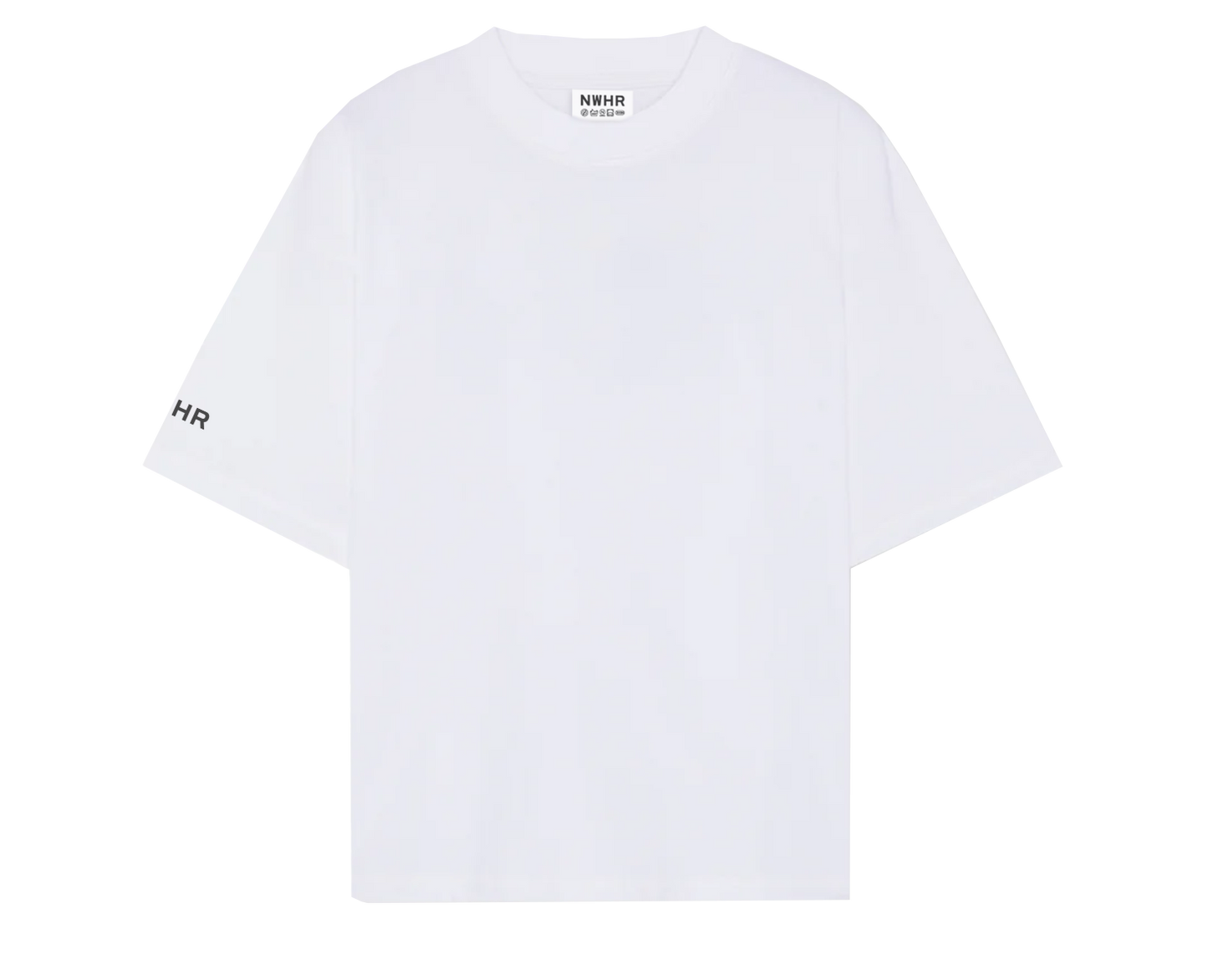 T-shirt Essentials oversize a maniche lunghe bianca