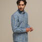 Camicia uomo in cotone 100% a quadri