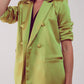 Blazer doppiopetto in poliestere SMF