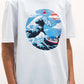 T-shirt grafica Ponyo Wave anime giapponese