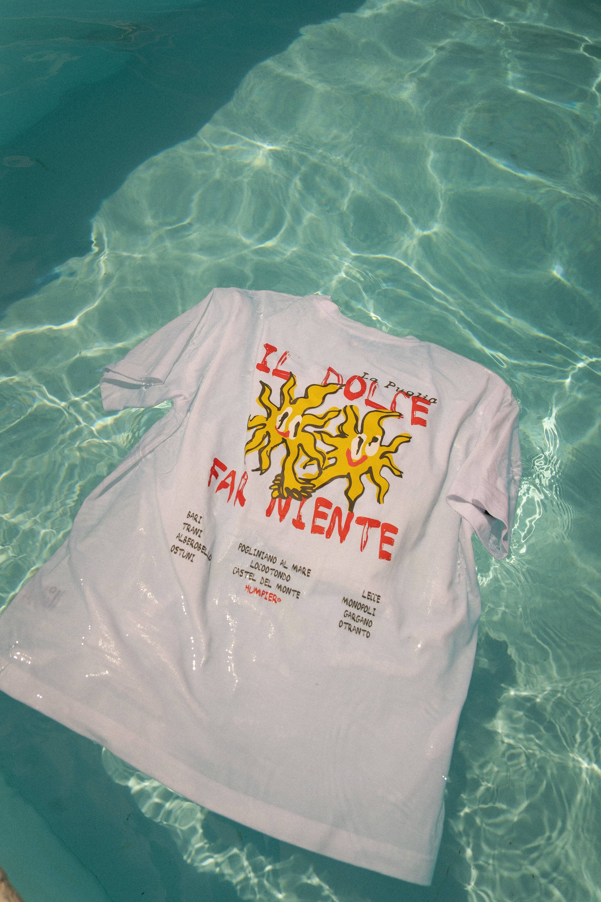T-shirt “Il Dolce Far Niente” in cotone biologico