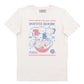T-shirt Coffee House con gatto a colazione in cotone biologico