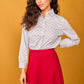 Camicia Neve a righe blu