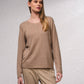 Maglione basic in maglia fine girocollo