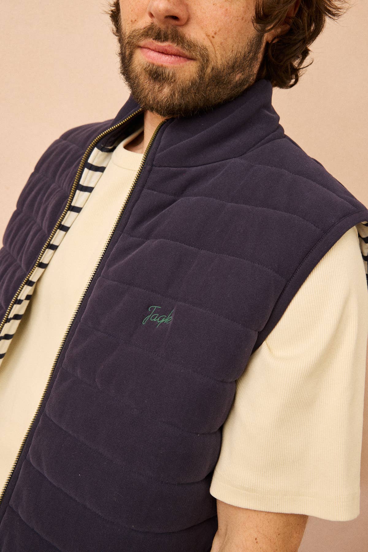 Gilet trapuntato senza maniche Ami Neptune