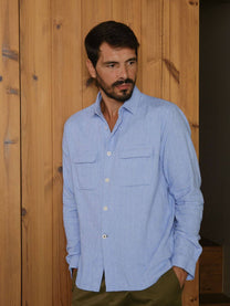 Camicia in flanella Neve Sky