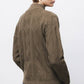 Maglione strutturato con zip al collo